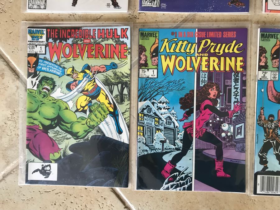 (21) Marvel Comic Books: Storm And Illyana Magik 1, Longshot 1, Iceman 1, Incredible Hulk And Wolverine 1, Kitty Pryde And Wolverine 1 [Photo 10]