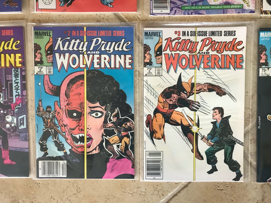 (21) Marvel Comic Books: Storm And Illyana Magik 1, Longshot 1, Iceman 1, Incredible Hulk And Wolverine 1, Kitty Pryde And Wolverine 1 [Photo 11]