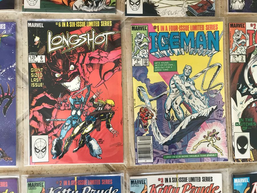 (21) Marvel Comic Books: Storm And Illyana Magik 1, Longshot 1, Iceman 1, Incredible Hulk And Wolverine 1, Kitty Pryde And Wolverine 1 [Photo 7]