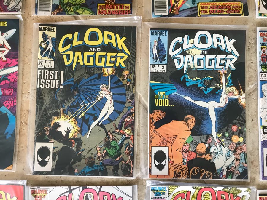(29) Marvel Comic Books: The Champions, The Marvel Saga, The Comet Man 1, Cloak And Dagger 1, Cloak And Dagger [Photo 8]