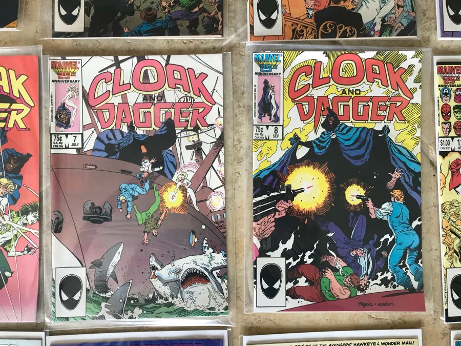 (29) Marvel Comic Books: The Champions, The Marvel Saga, The Comet Man 1, Cloak And Dagger 1, Cloak And Dagger [Photo 12]