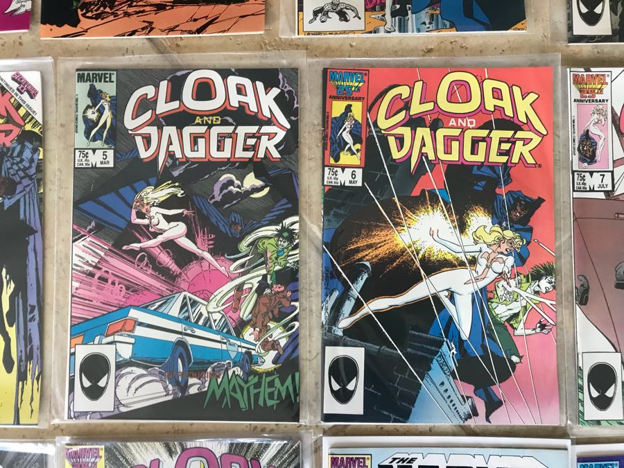 (29) Marvel Comic Books: The Champions, The Marvel Saga, The Comet Man 1, Cloak And Dagger 1, Cloak And Dagger [Photo 11]