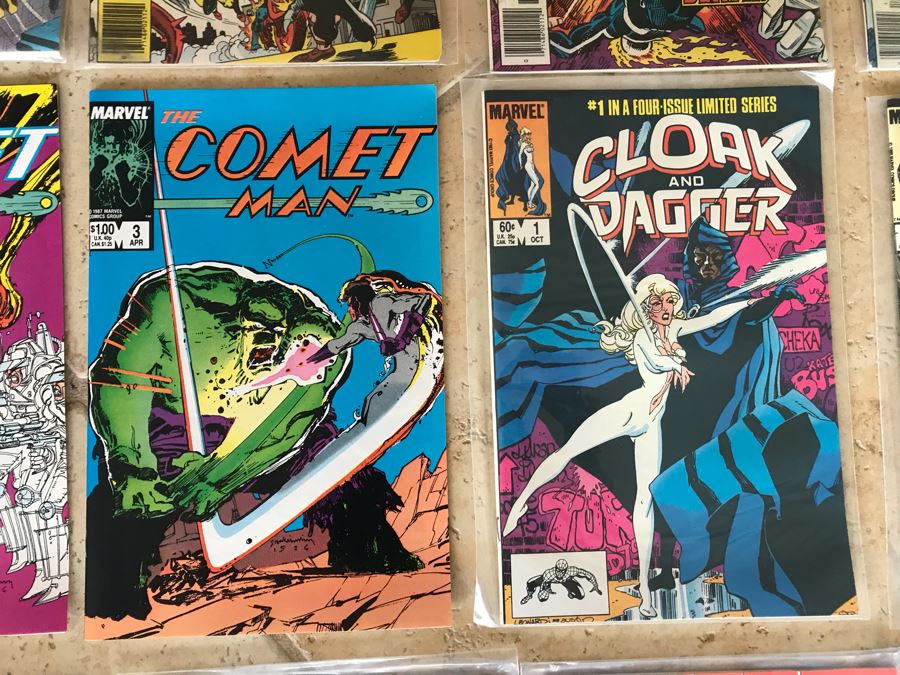 (29) Marvel Comic Books: The Champions, The Marvel Saga, The Comet Man 1, Cloak And Dagger 1, Cloak And Dagger [Photo 7]