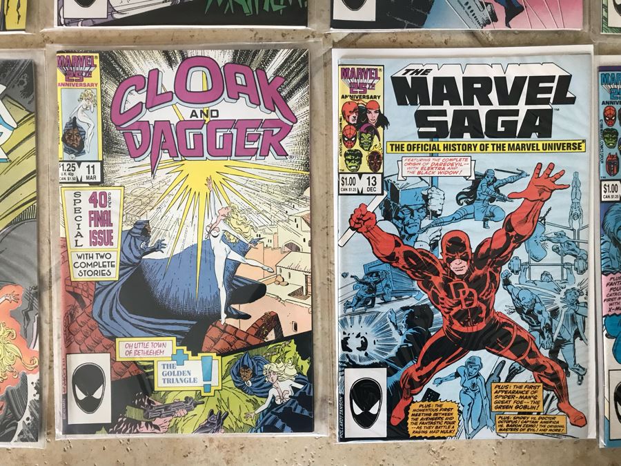 (29) Marvel Comic Books: The Champions, The Marvel Saga, The Comet Man 1, Cloak And Dagger 1, Cloak And Dagger [Photo 15]