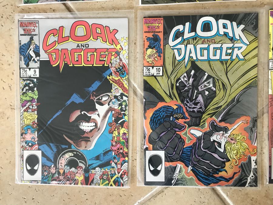 (29) Marvel Comic Books: The Champions, The Marvel Saga, The Comet Man 1, Cloak And Dagger 1, Cloak And Dagger [Photo 14]