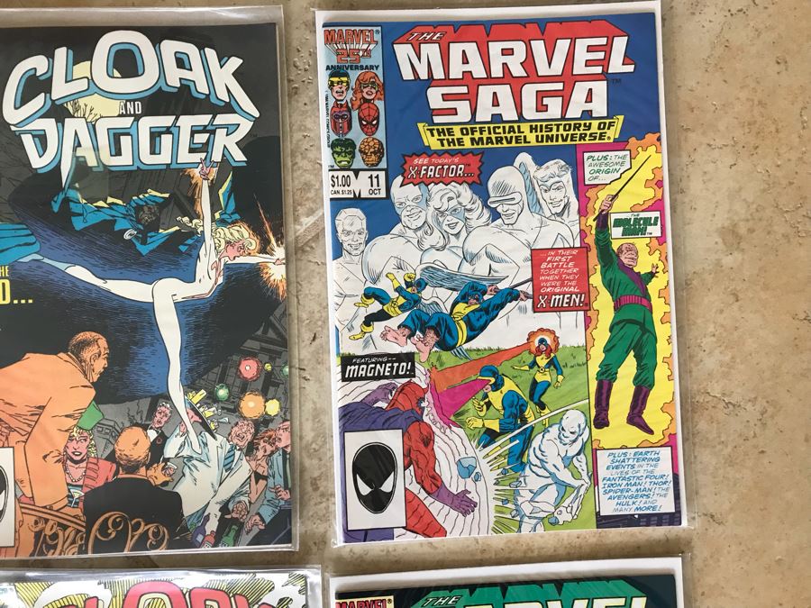 (29) Marvel Comic Books: The Champions, The Marvel Saga, The Comet Man 1, Cloak And Dagger 1, Cloak And Dagger [Photo 9]