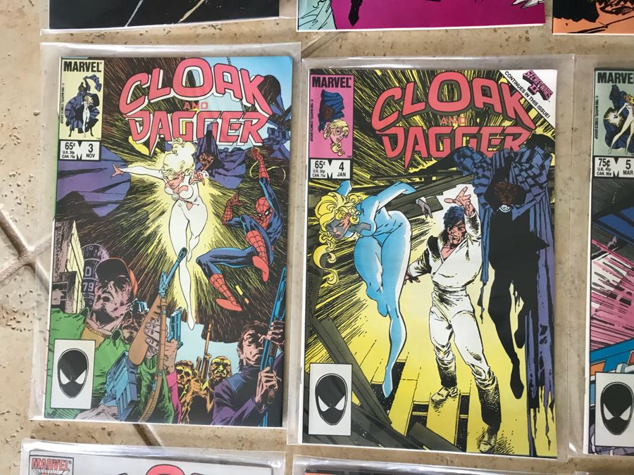 (29) Marvel Comic Books: The Champions, The Marvel Saga, The Comet Man 1, Cloak And Dagger 1, Cloak And Dagger [Photo 10]