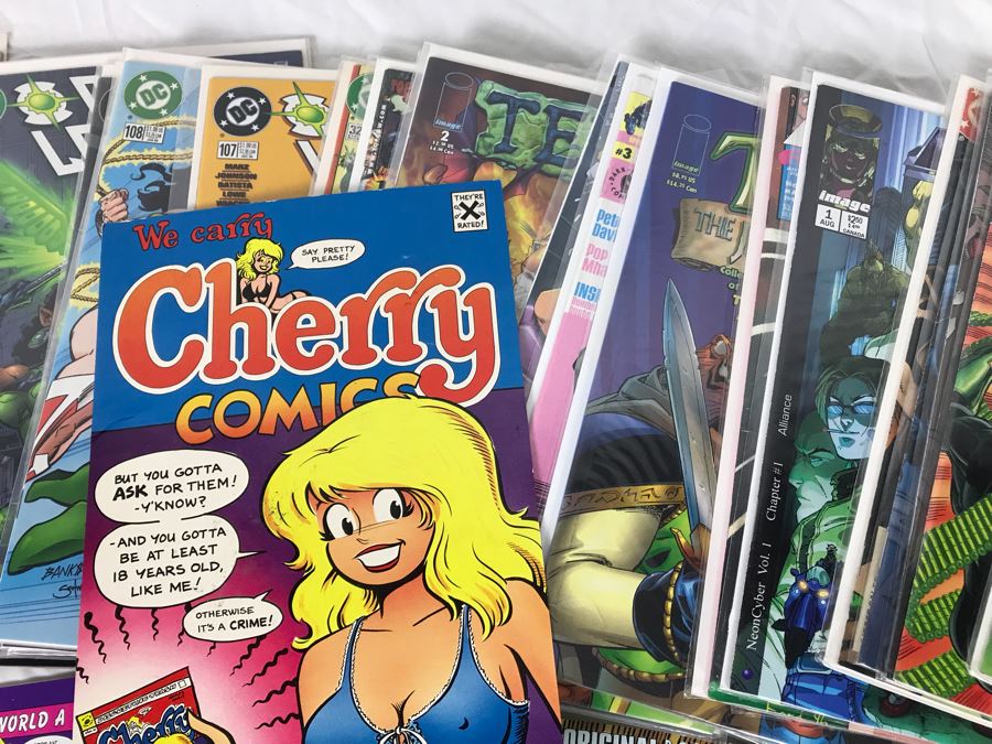 Comic Book Lot Includes Adult Comics Cherry Comics, True Blood, Superman, Wolverine - See Photos [Photo 9]
