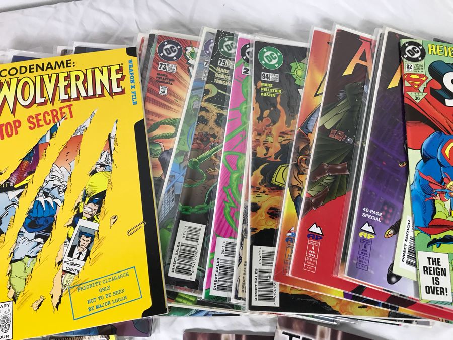 Comic Book Lot Includes Adult Comics Cherry Comics, True Blood, Superman, Wolverine - See Photos [Photo 7]