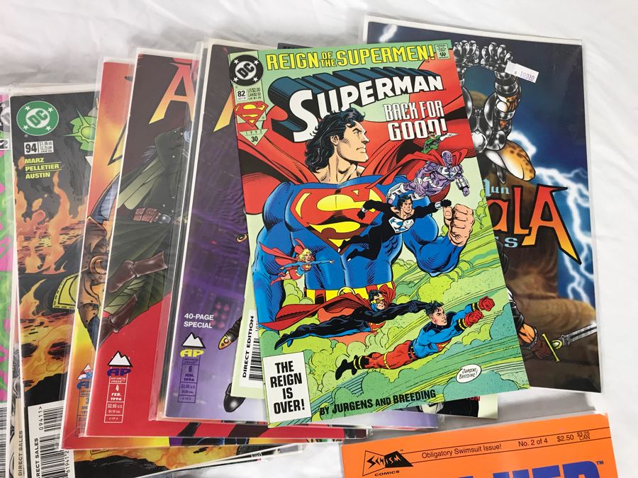 Comic Book Lot Includes Adult Comics Cherry Comics, True Blood, Superman, Wolverine - See Photos [Photo 6]