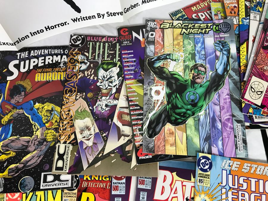 Comic Book Lot Includes A Nightmare On Elm Street Magazine Promo Poster - See Photos [Photo 6]