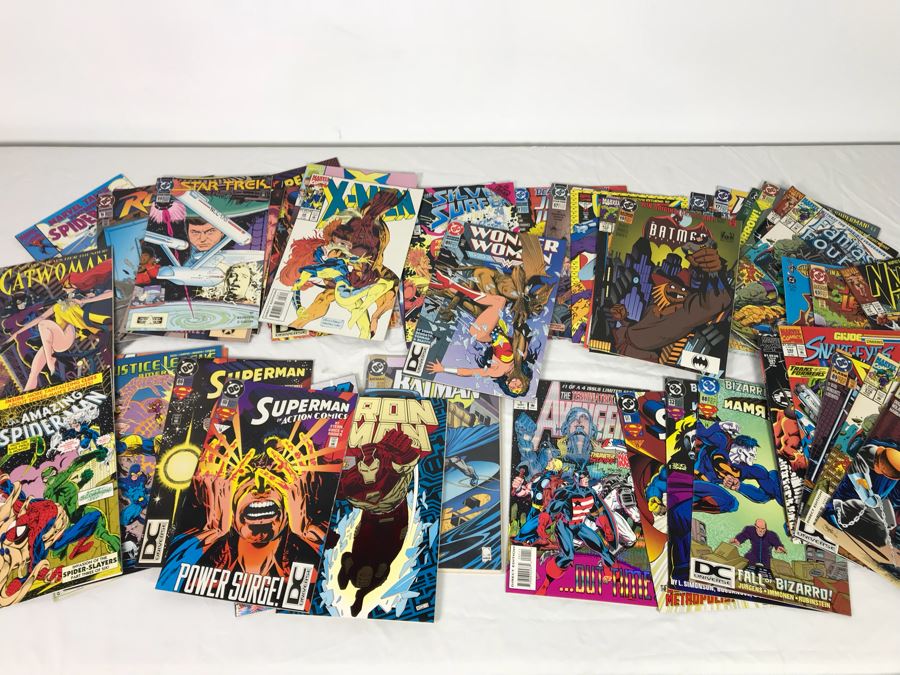 Comic Book Lot Includes DC Superman Action Comics Promo Poster - See Photos [Photo 10]