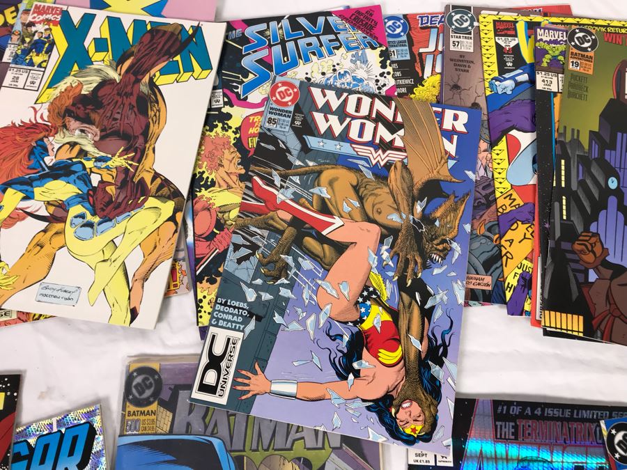 Comic Book Lot Includes DC Superman Action Comics Promo Poster - See Photos [Photo 2]