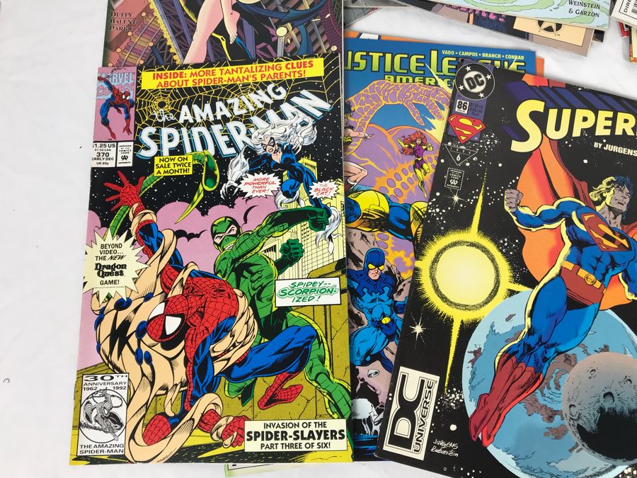 Comic Book Lot Includes DC Superman Action Comics Promo Poster - See Photos [Photo 14]