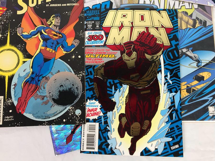 Comic Book Lot Includes DC Superman Action Comics Promo Poster - See Photos [Photo 12]