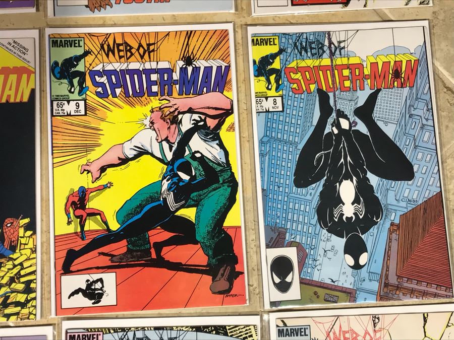 (20) Vintage Spider-Man Comic Books