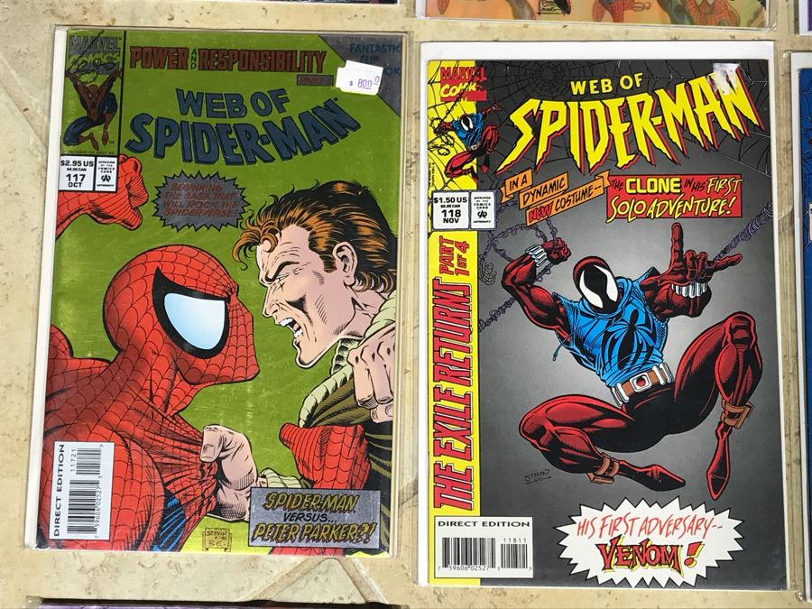 (18) Spider-Man, Spider-Girl, Spider-Woman Comic Books [Photo 5]