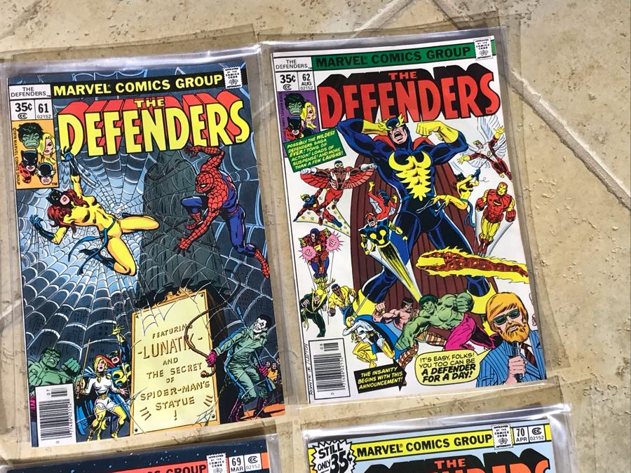 (28) Marvel Comics The Defenders Comic Books  [Photo 5]
