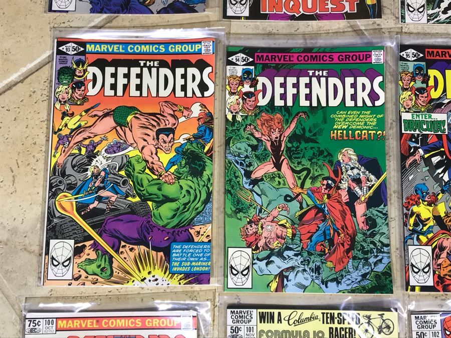(28) Marvel Comics The Defenders Comic Books  [Photo 6]