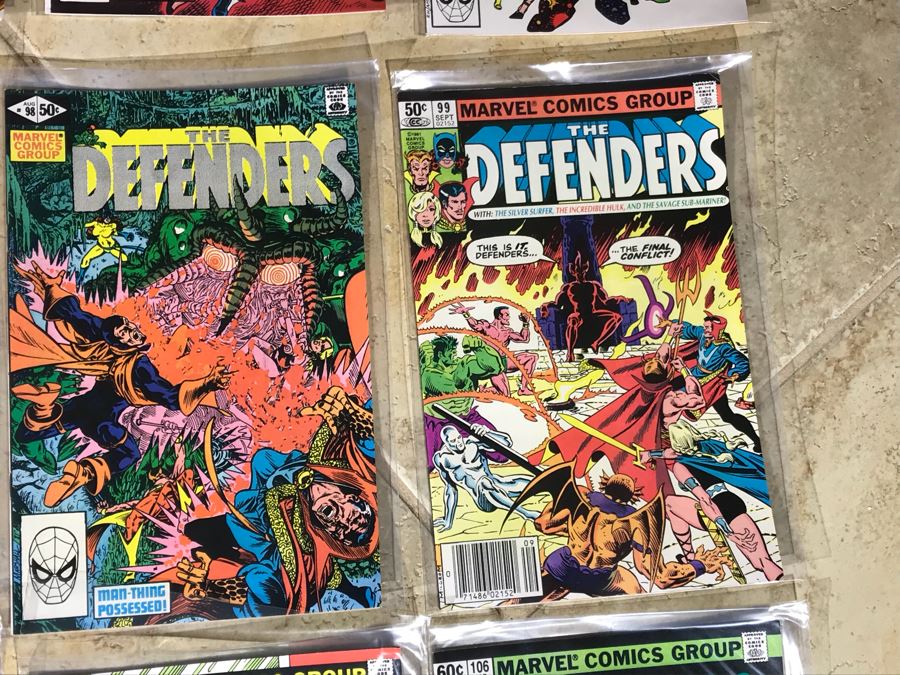 (28) Marvel Comics The Defenders Comic Books  [Photo 9]