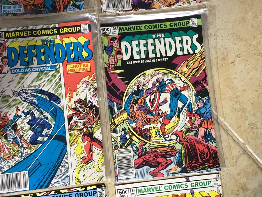 (28) Marvel Comics The Defenders Comic Books  [Photo 13]