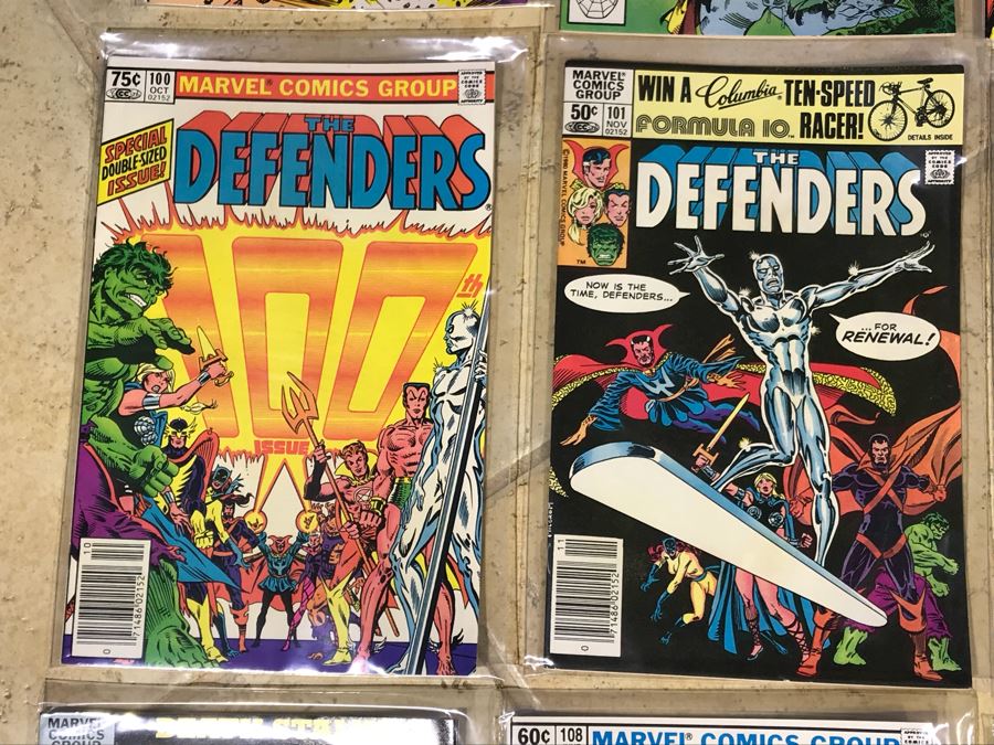 (28) Marvel Comics The Defenders Comic Books  [Photo 10]