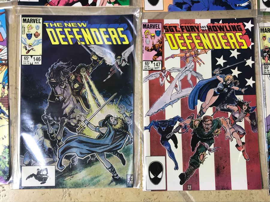 (36) Marvel Comics The Defenders Comic Books  [Photo 19]
