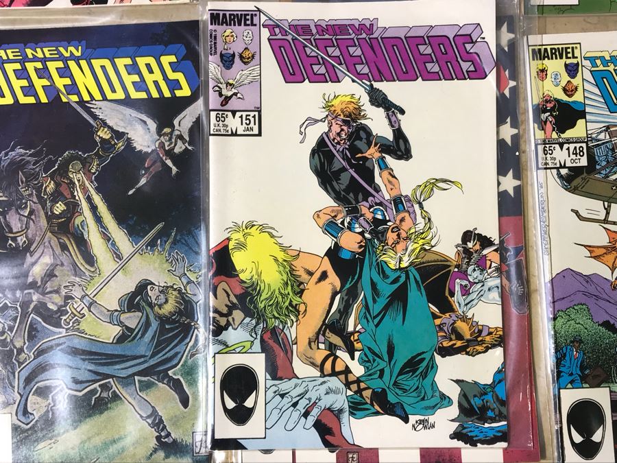 (36) Marvel Comics The Defenders Comic Books  [Photo 22]
