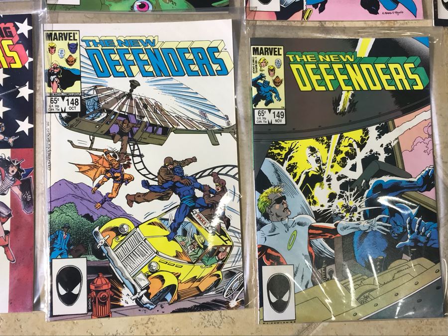 (36) Marvel Comics The Defenders Comic Books  [Photo 20]