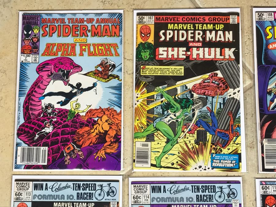 (21) Marvel Comics Marvel Team-Up Comic Books [Photo 2]