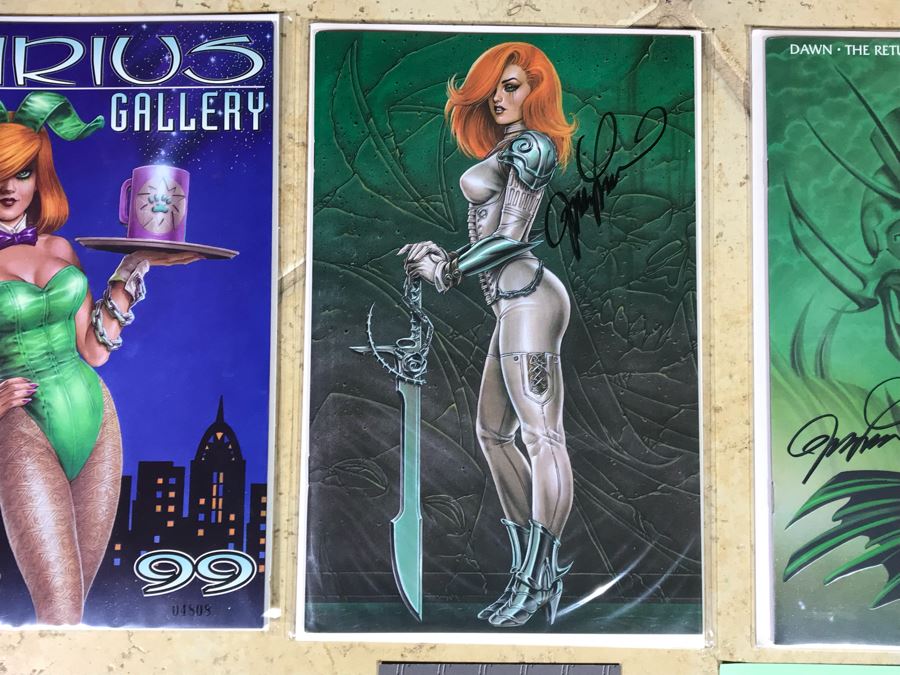 (2) SIGNED Limited Edition Dawn The Return Of The Goddess Comic Books And Sirius Gallery 1999 Comic Book [Photo 3]