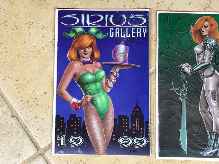 (2) SIGNED Limited Edition Dawn The Return Of The Goddess Comic Books And Sirius Gallery 1999 Comic Book [Photo 2]