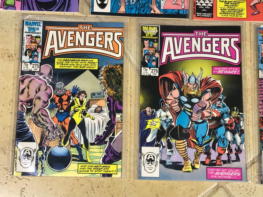 (25) Marvel Comics The Avengers Comic Books [Photo 14]