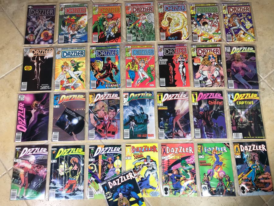 (29) Marvel Comics Dazzler Comic Books Incl Issue #1 [Photo 1]