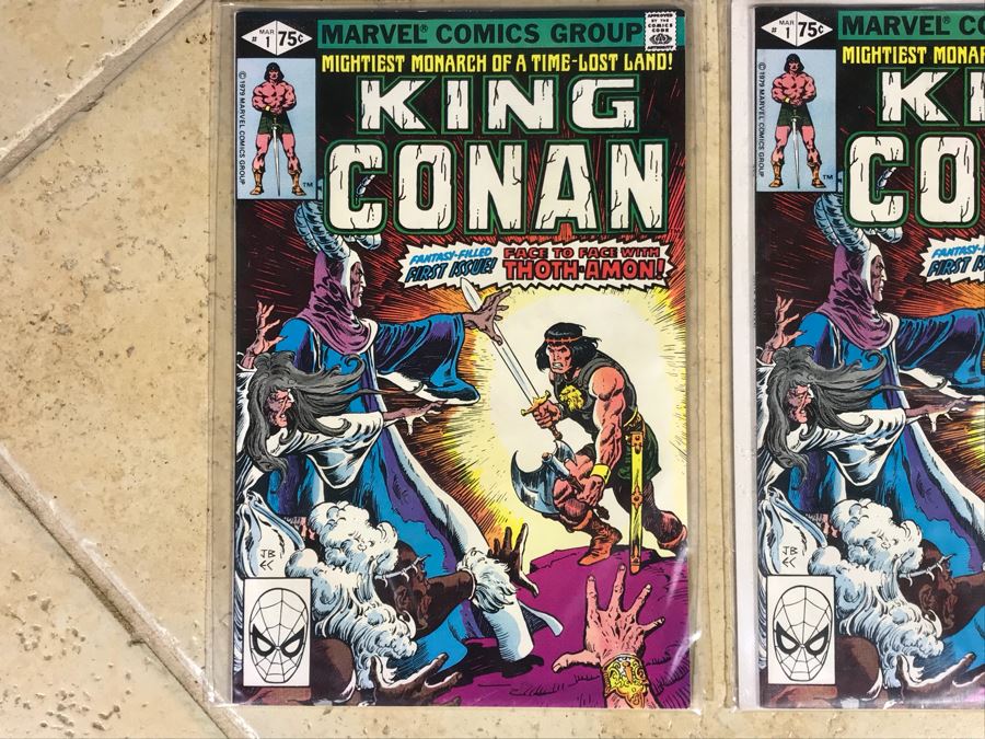 (2) Marvel Comics King Conan Issue #1 [Photo 2]