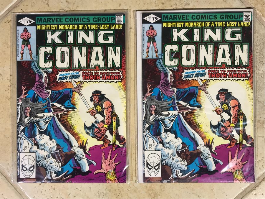 (2) Marvel Comics King Conan Issue #1