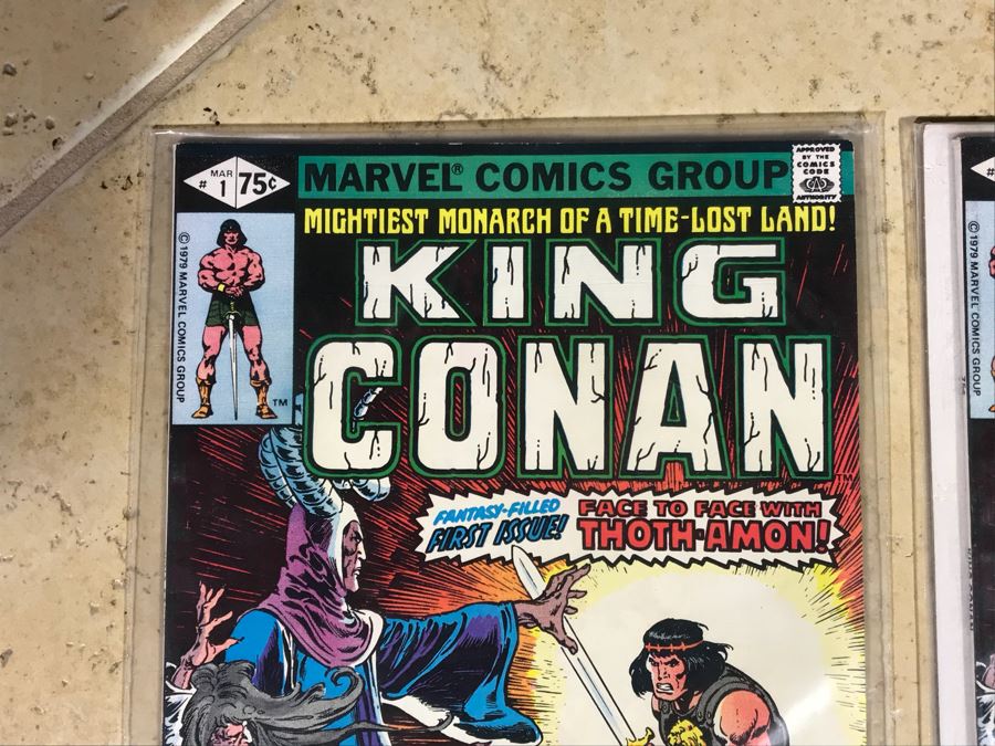 (2) Marvel Comics King Conan Issue #1 [Photo 3]