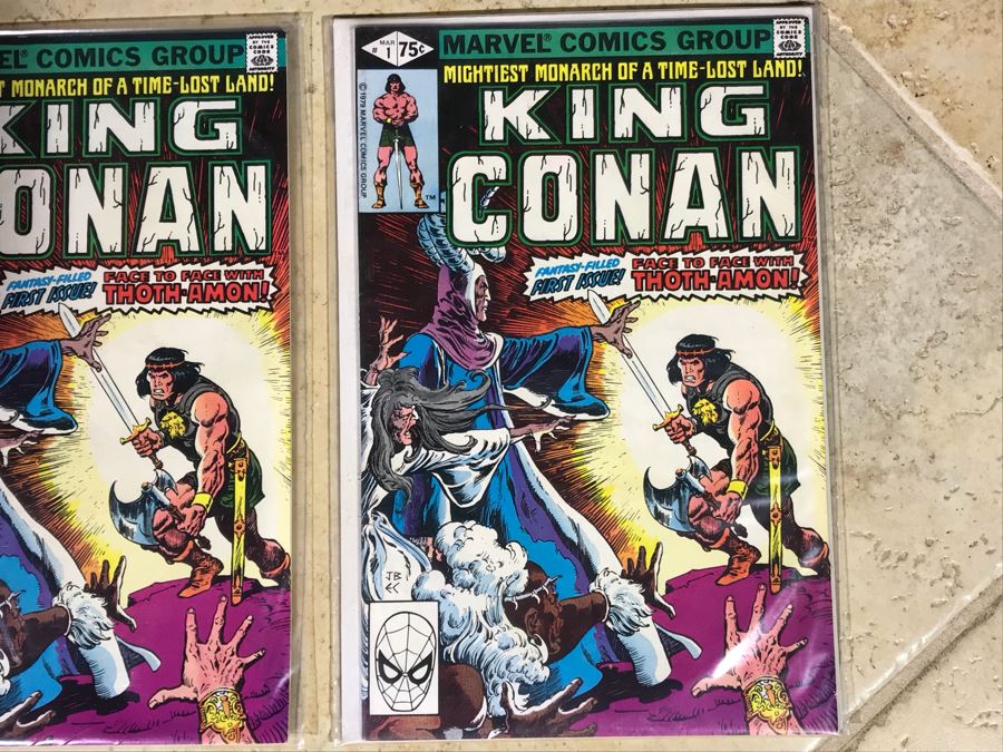 (2) Marvel Comics King Conan Issue #1 [Photo 4]
