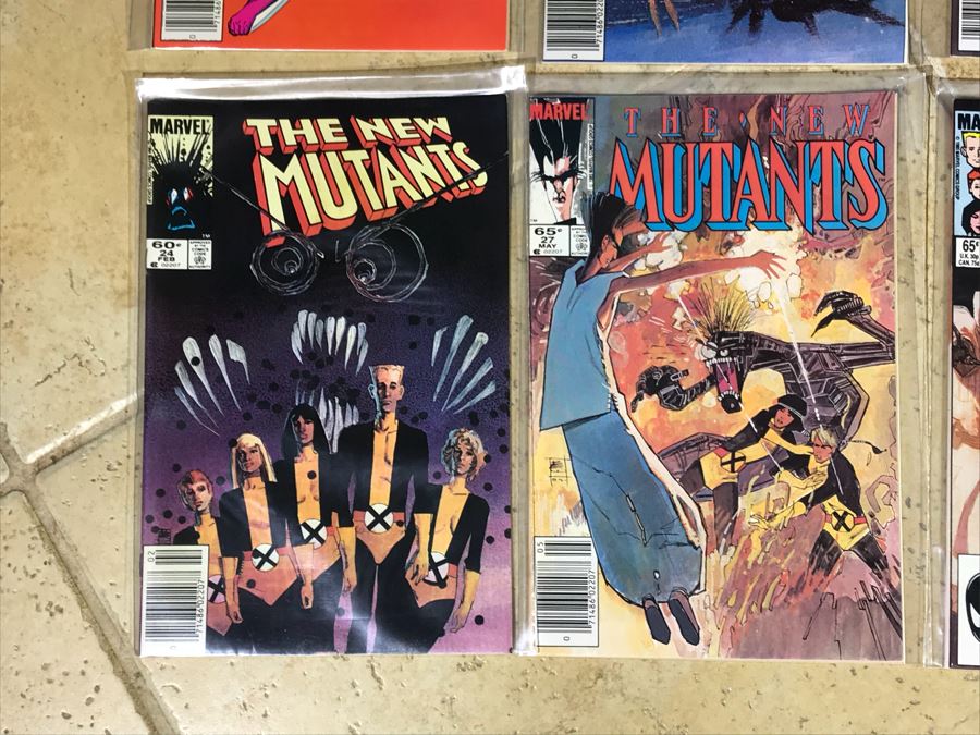 (28) Marvel Comics The New Mutants Comic Books [Photo 14]