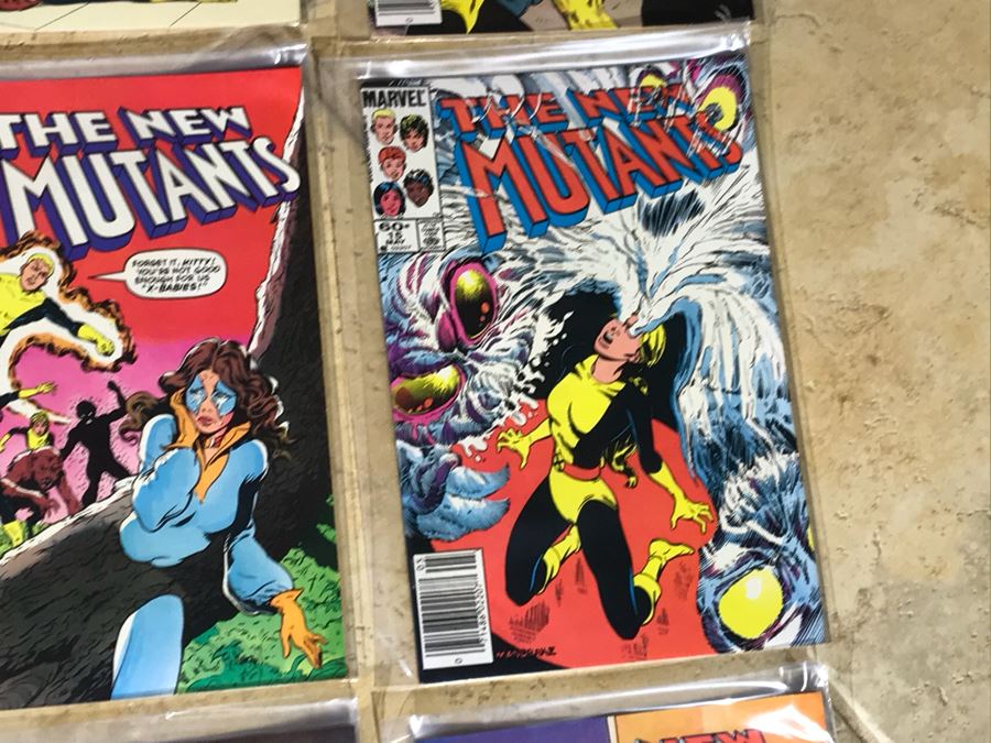 (28) Marvel Comics The New Mutants Comic Books [Photo 9]