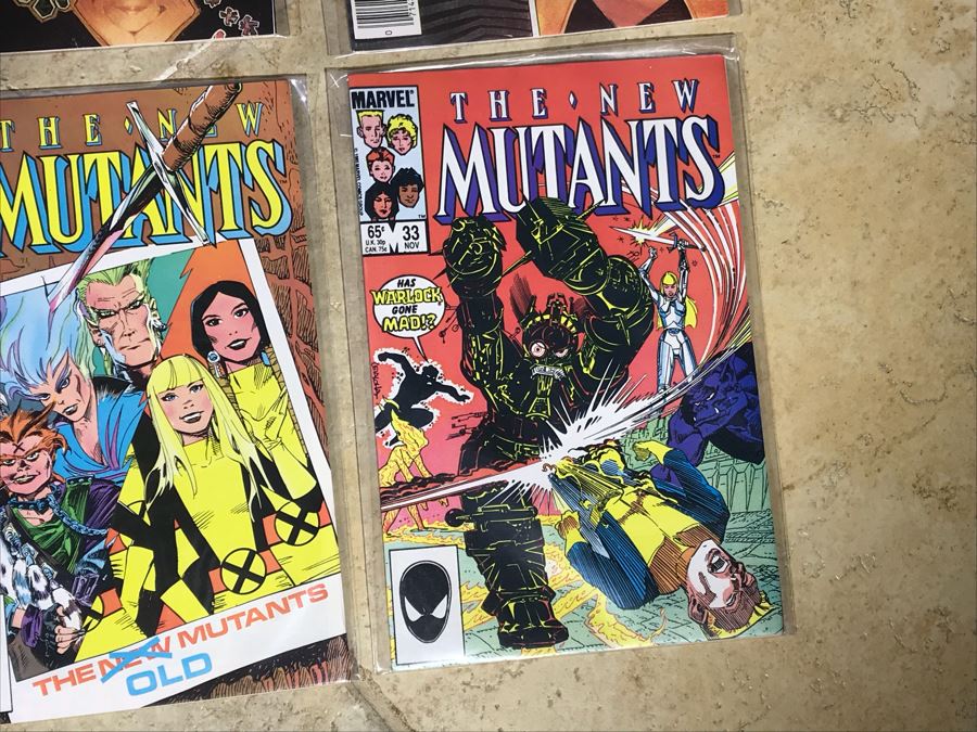(28) Marvel Comics The New Mutants Comic Books [Photo 17]