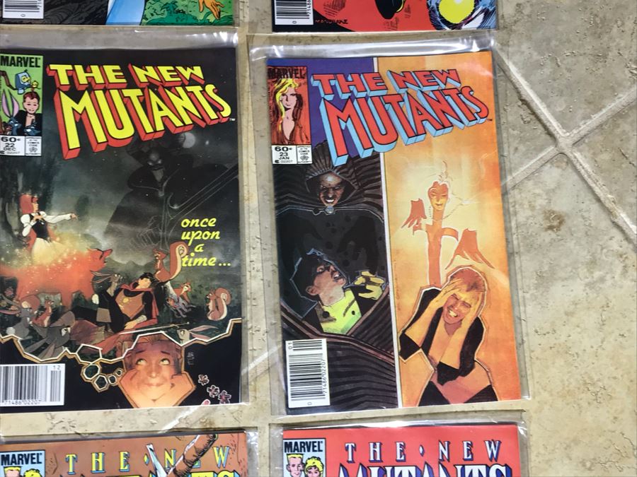 (28) Marvel Comics The New Mutants Comic Books [Photo 13]