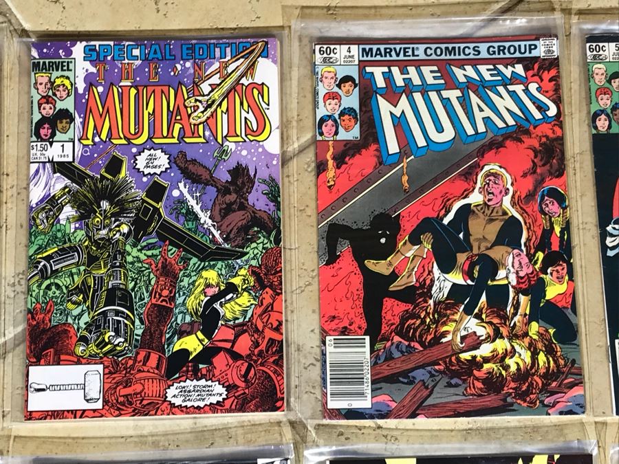 (28) Marvel Comics The New Mutants Comic Books [Photo 3]