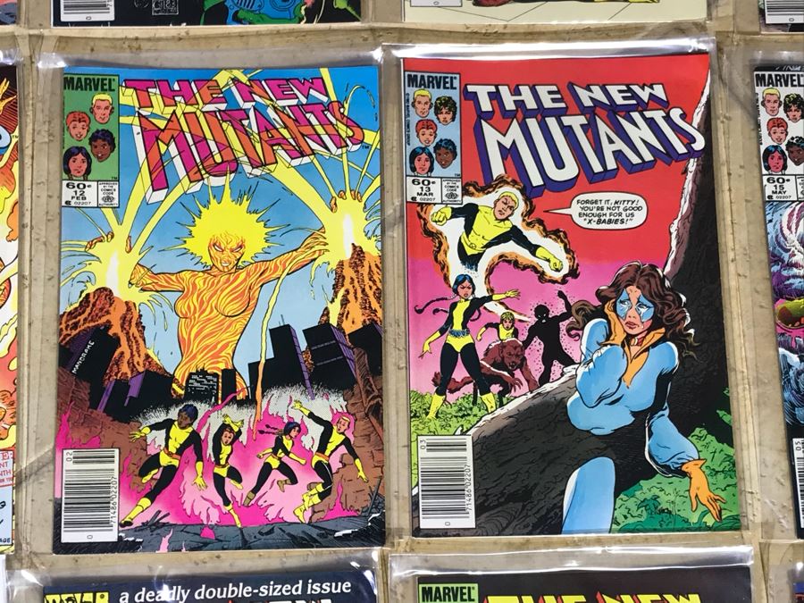 (28) Marvel Comics The New Mutants Comic Books [Photo 8]