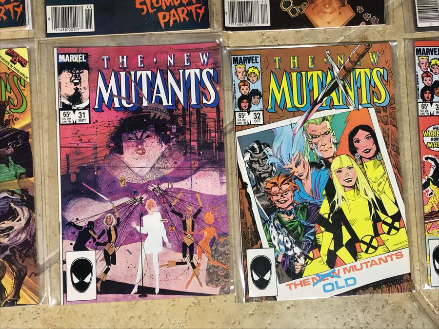 (28) Marvel Comics The New Mutants Comic Books [Photo 16]