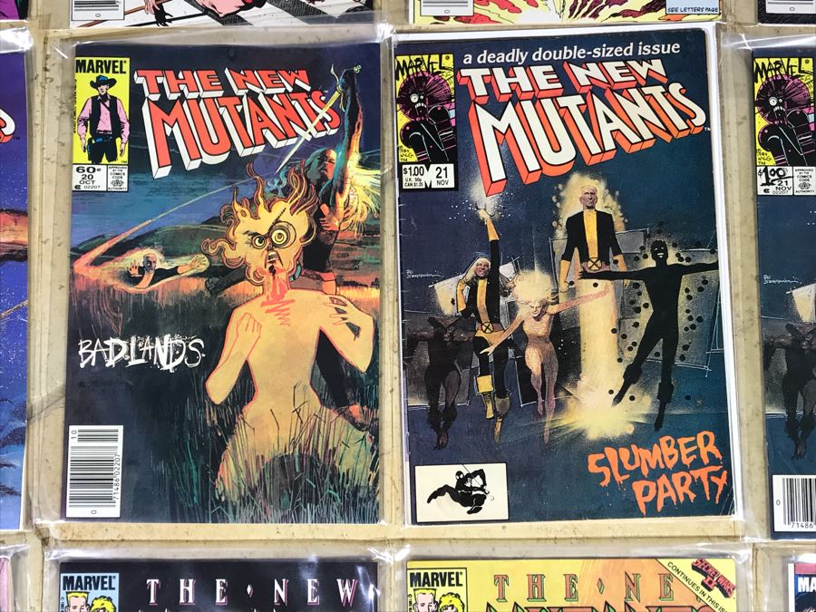 (28) Marvel Comics The New Mutants Comic Books [Photo 11]