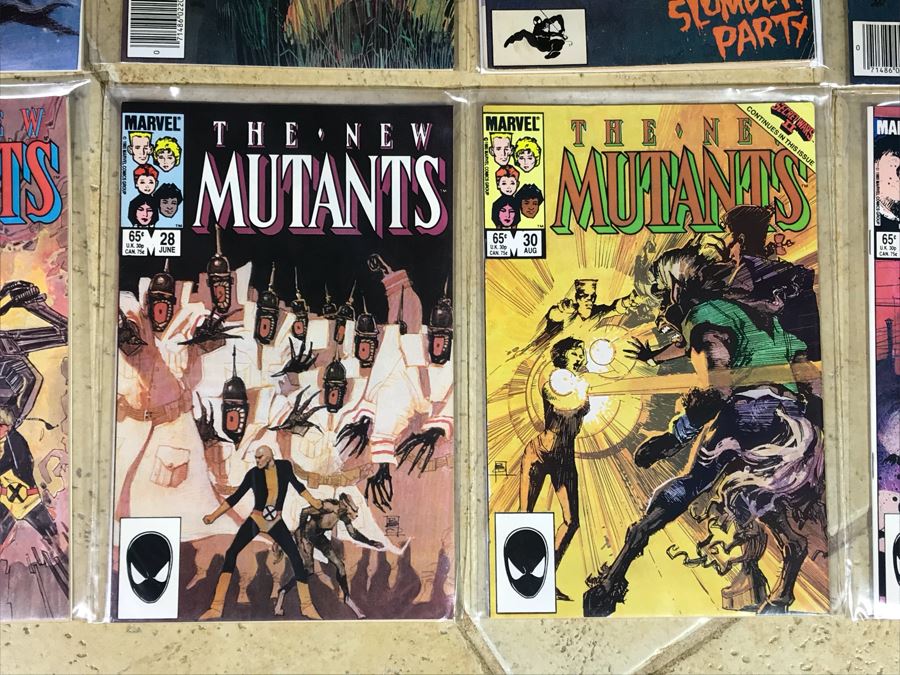 (28) Marvel Comics The New Mutants Comic Books [Photo 15]