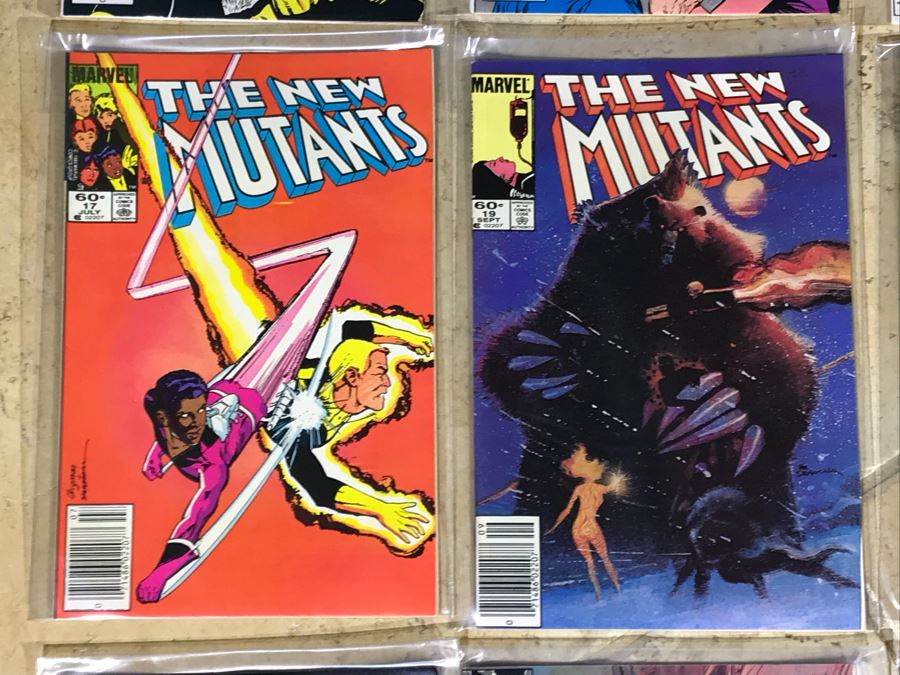 (28) Marvel Comics The New Mutants Comic Books [Photo 10]