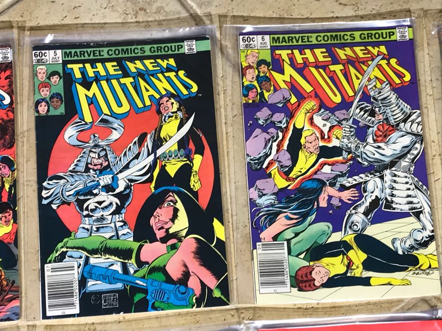 (28) Marvel Comics The New Mutants Comic Books [Photo 4]