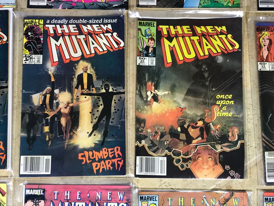 (28) Marvel Comics The New Mutants Comic Books [Photo 12]